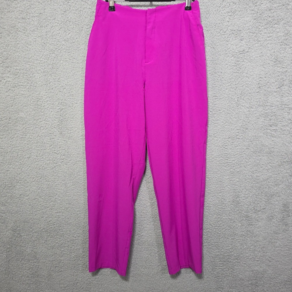 Sketchers Slip In Pants Magenta Pink Lightweight Pants Small Pockets